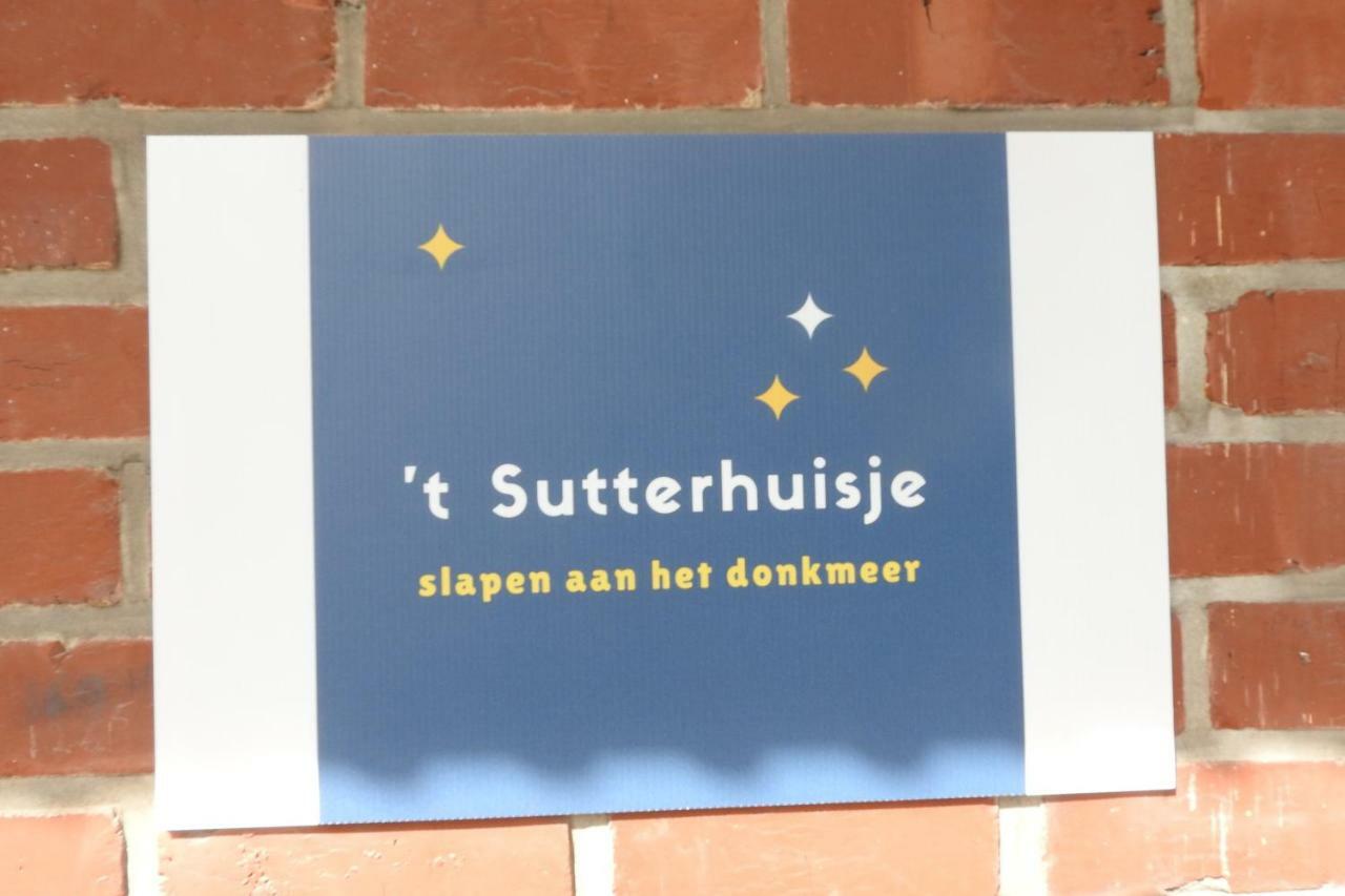 T Sutterhuisje, Zalig Slapen Aan Het Donkmeer Exterior photo